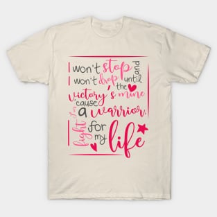 I'M A WARRIOR ENG VERSION T-Shirt